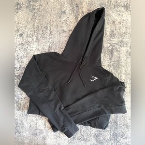 GUC! Gymshark Hoodie, men or women’s, black, please see measurements.